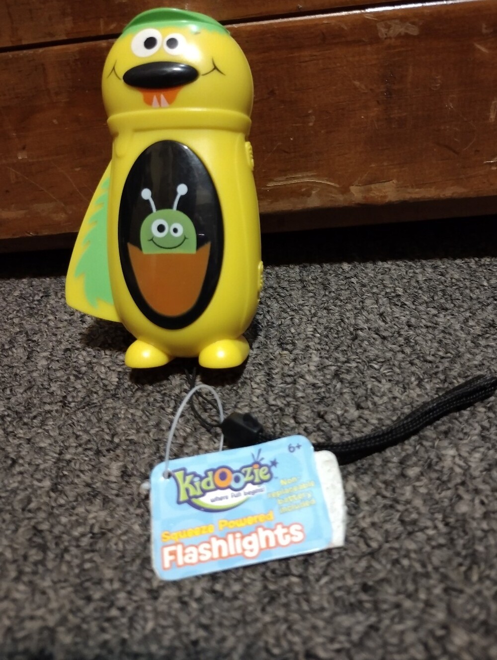 Kidoozie Squeez Powered Kids Flashlight - Cute Character Light